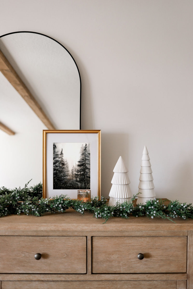Moody Pines Collection Prints