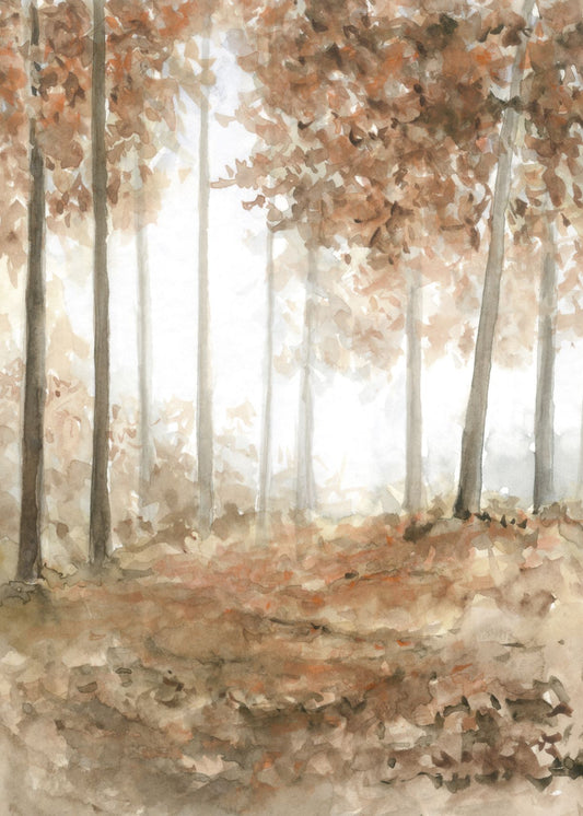 Fall Watercolor