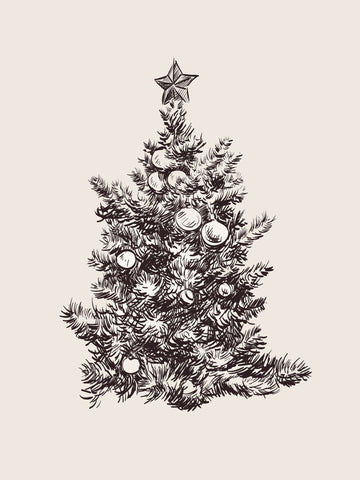 Antique Christmas Tree