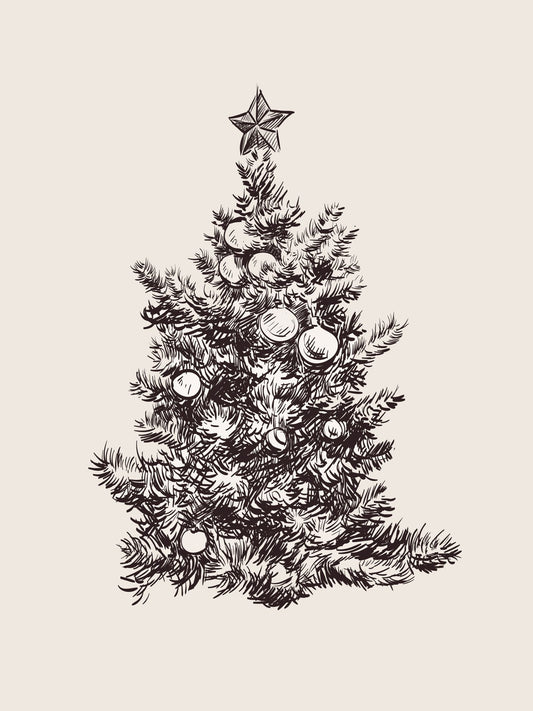 Antique Christmas Tree