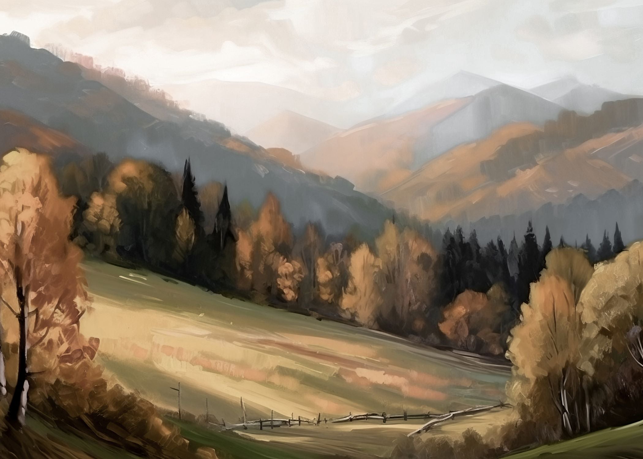 Fall in the Valley