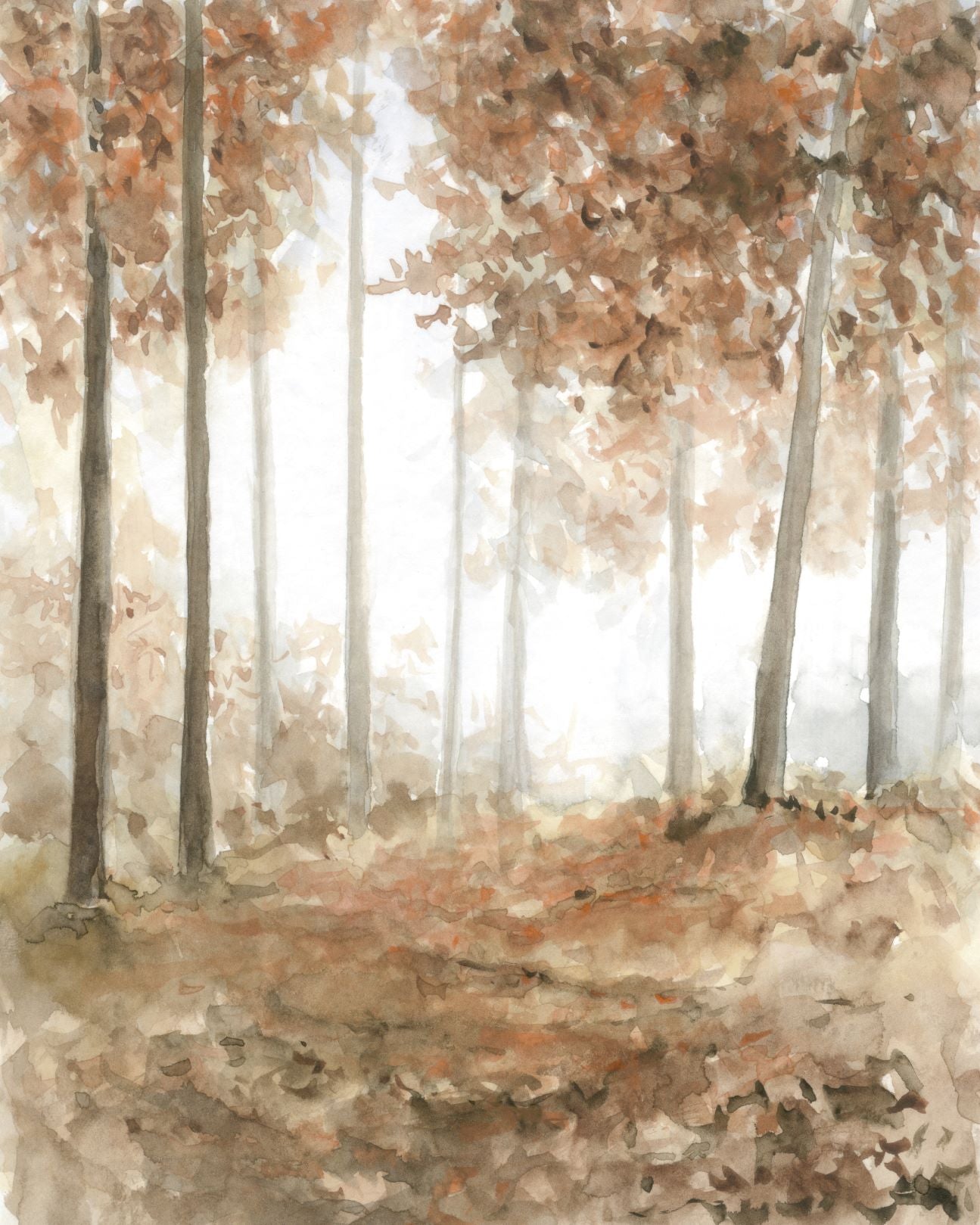 Fall Watercolor