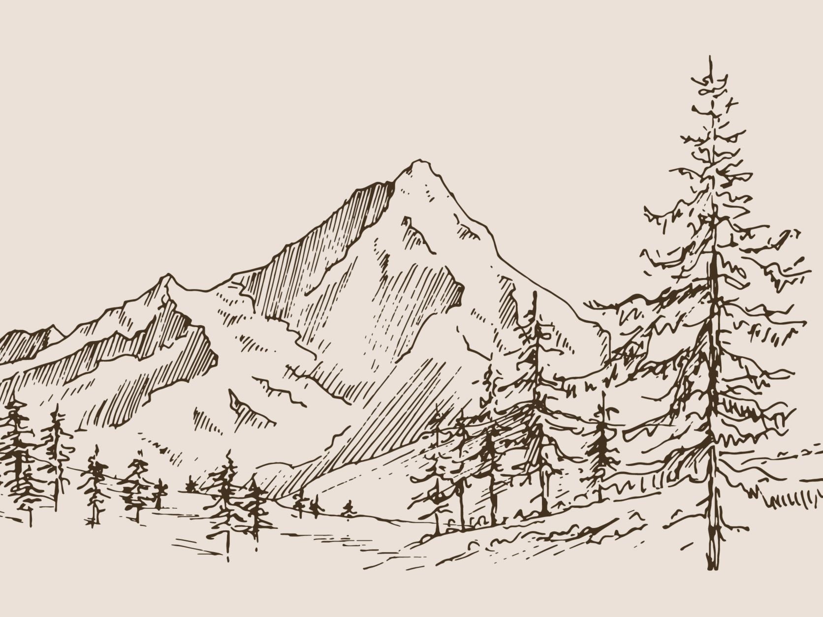 Mountain Sketch