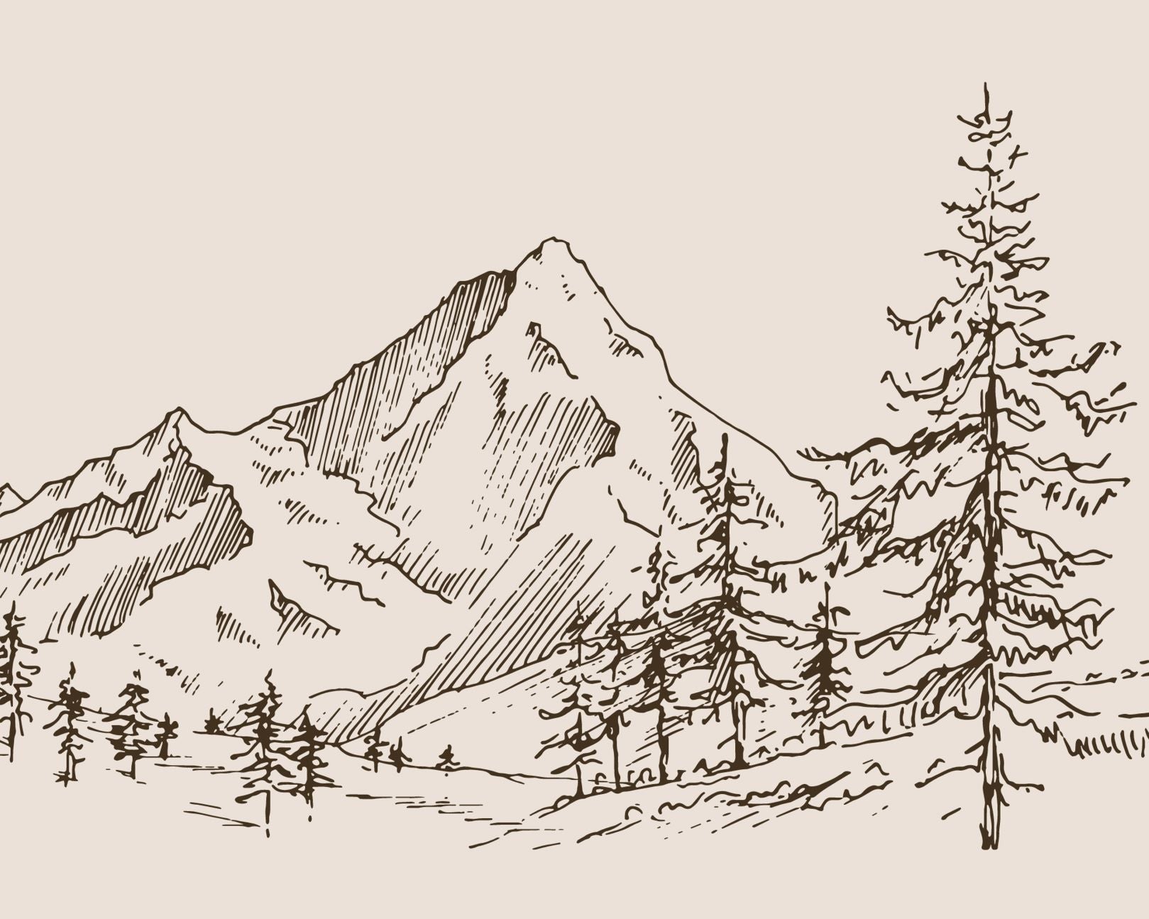 Mountain Sketch