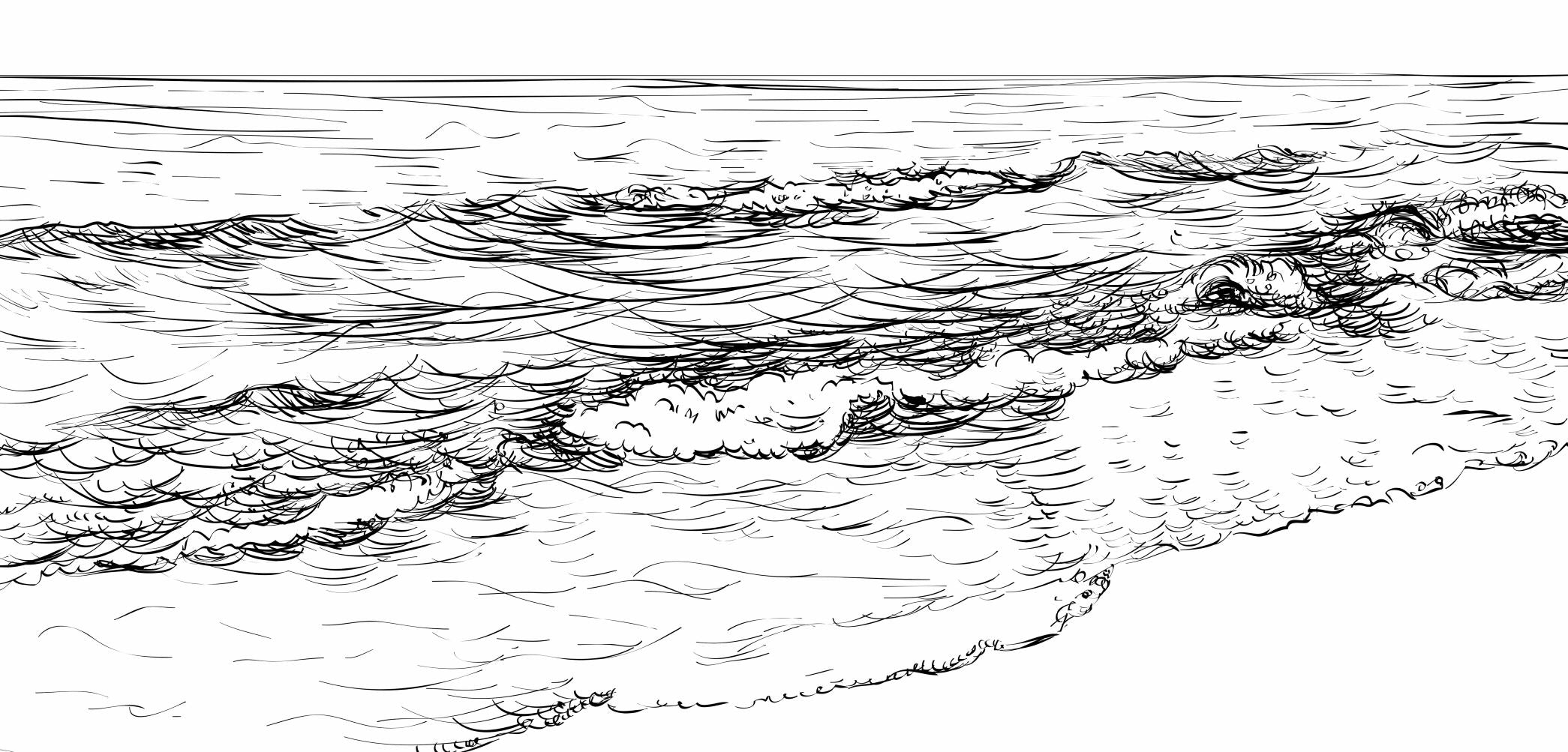 Seascape Sketch II