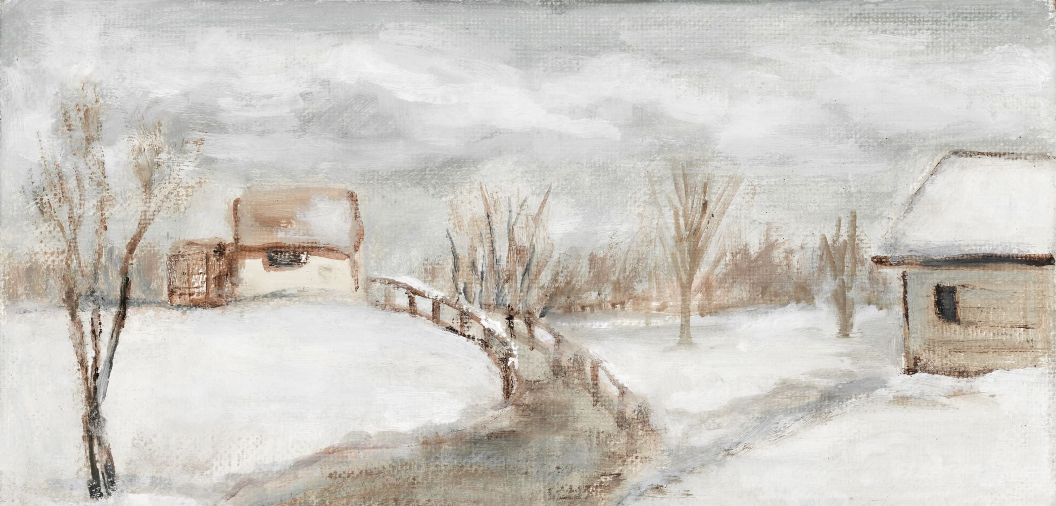 Winter Barn