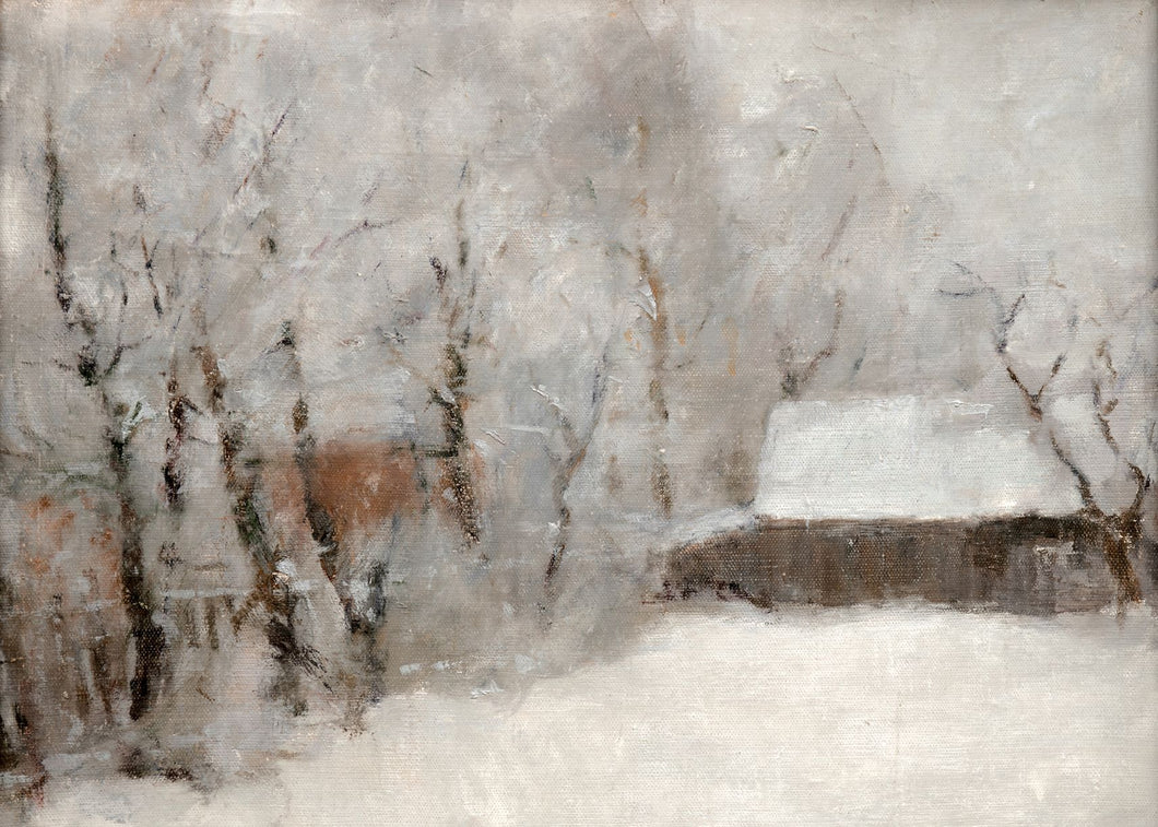 Barn in Snow