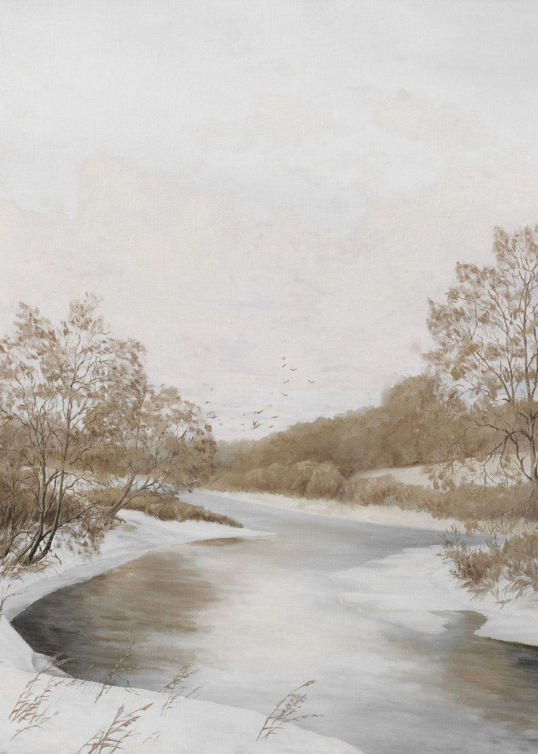 Stream in Winter