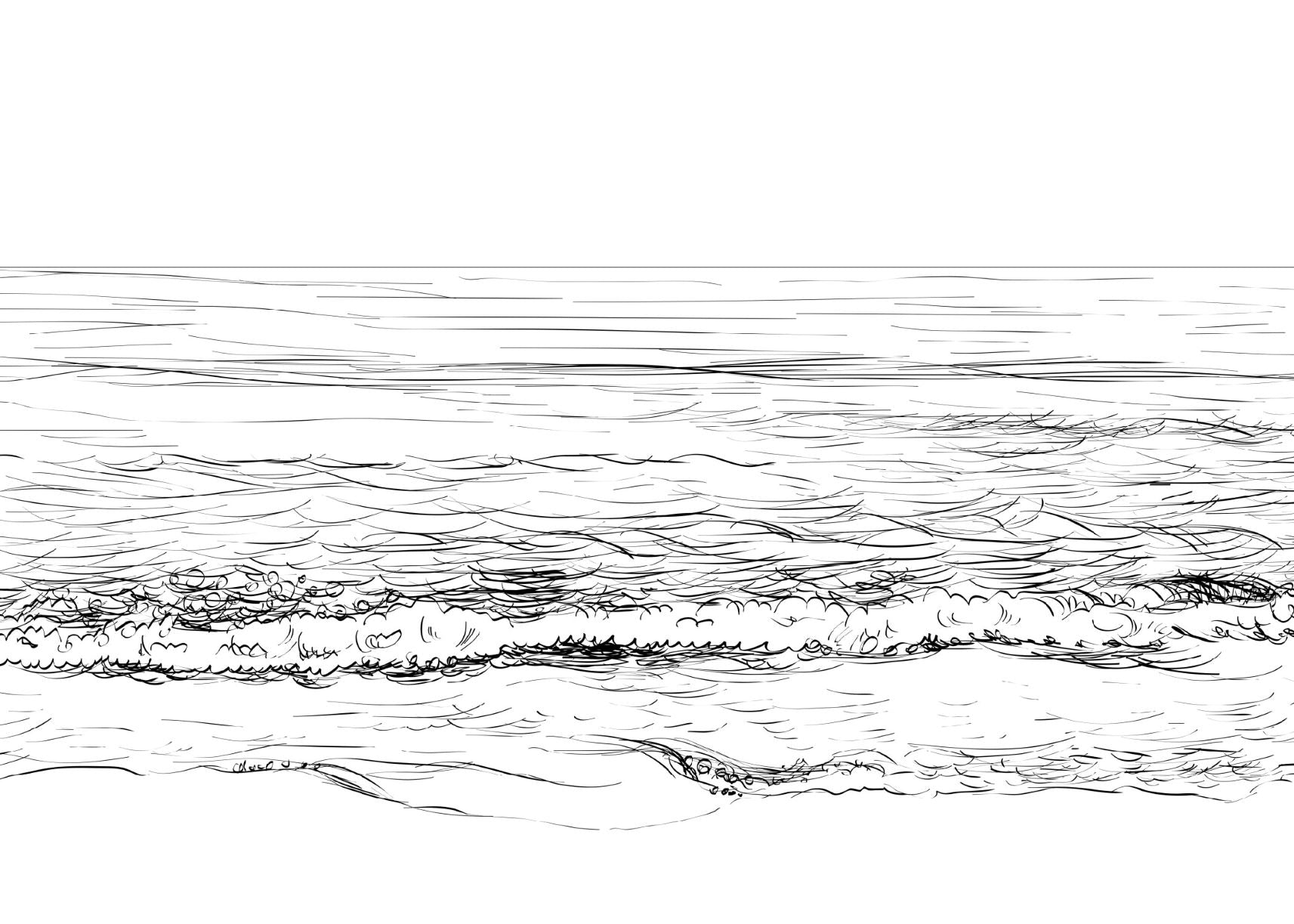 Seascape Sketch I