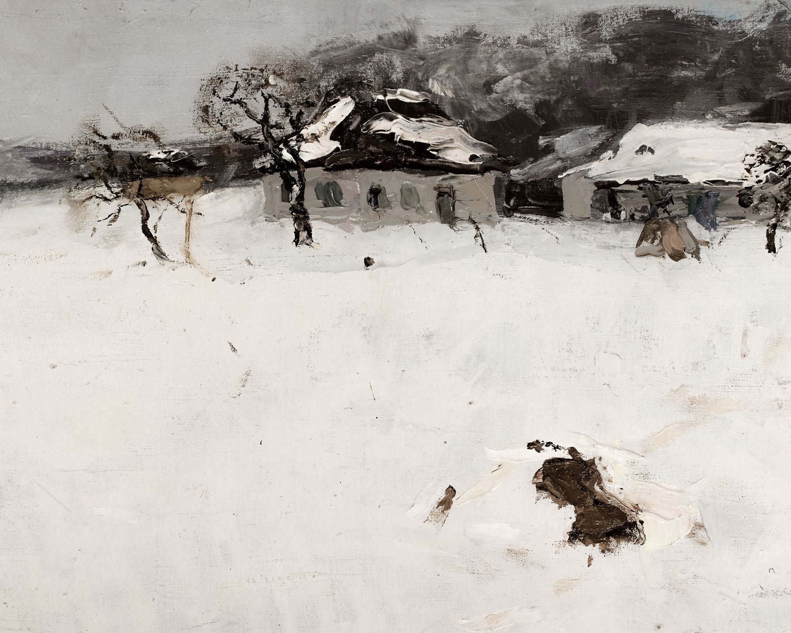 Winter Farmstead