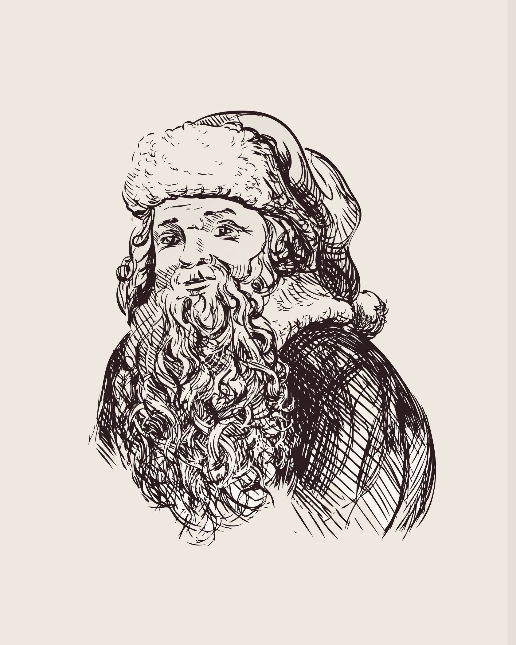 Antique Santa